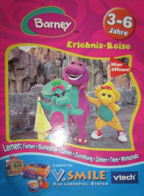 Barney - The Land of Make Believe — box-2D (DE)