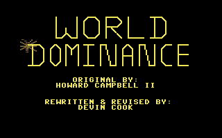 World Dominance — sstitle (WOR)