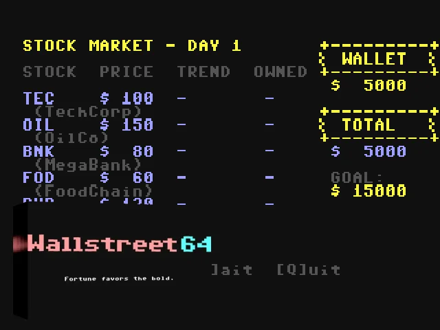Wallstreet 64 — mixrbv2 (WOR)