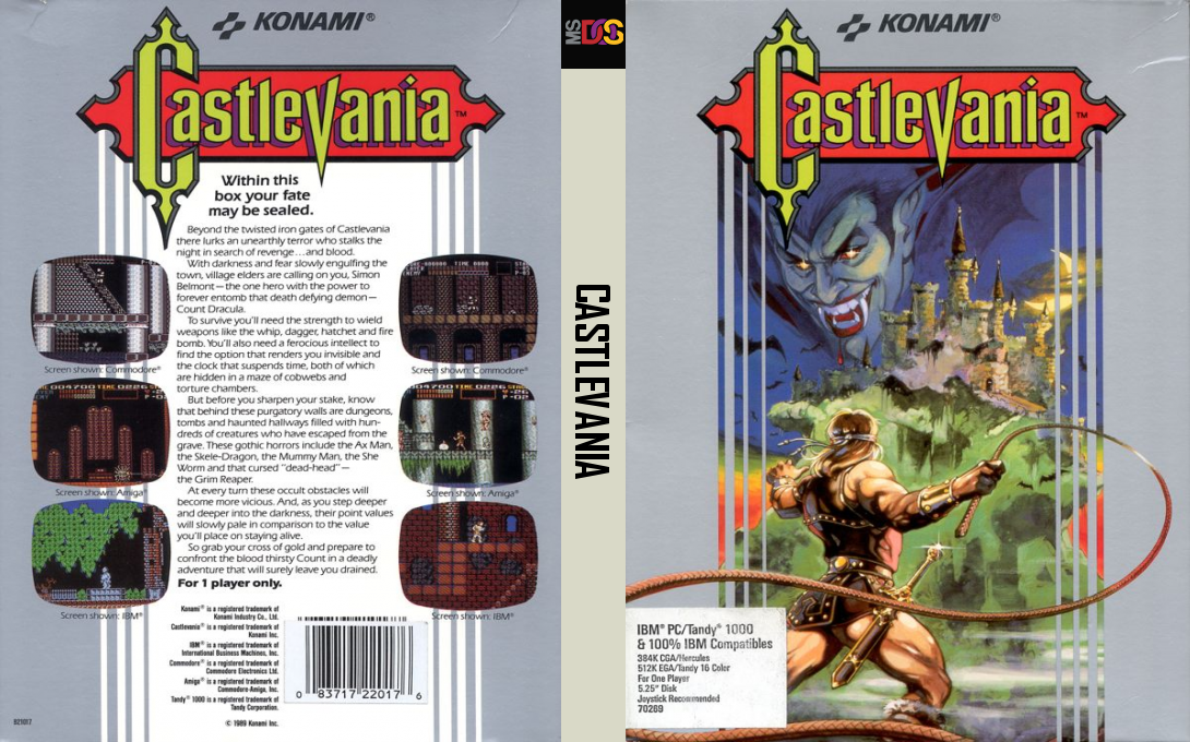Castlevania — box-texture (US)