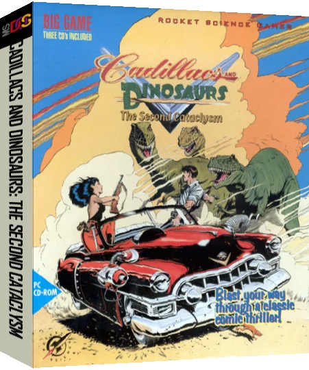 Cadillacs And Dinosaurs - The Second Cataclysm — box-3D (EU)