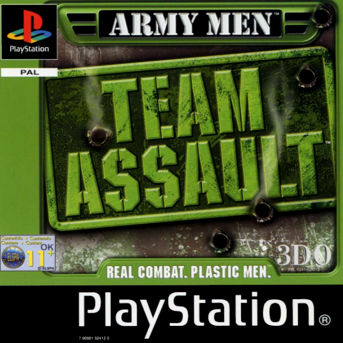 Army Men - World War - Team Assault — box-2D (EU)