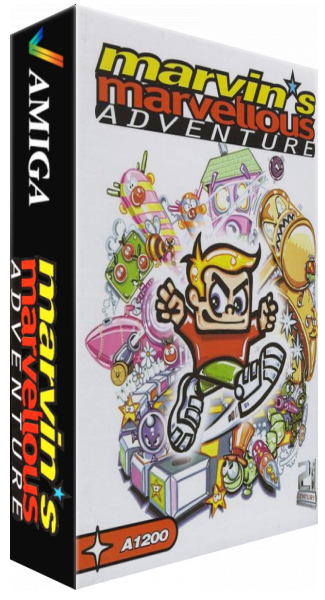 Marvin's Marvellous Adventure — box-3D (WOR)