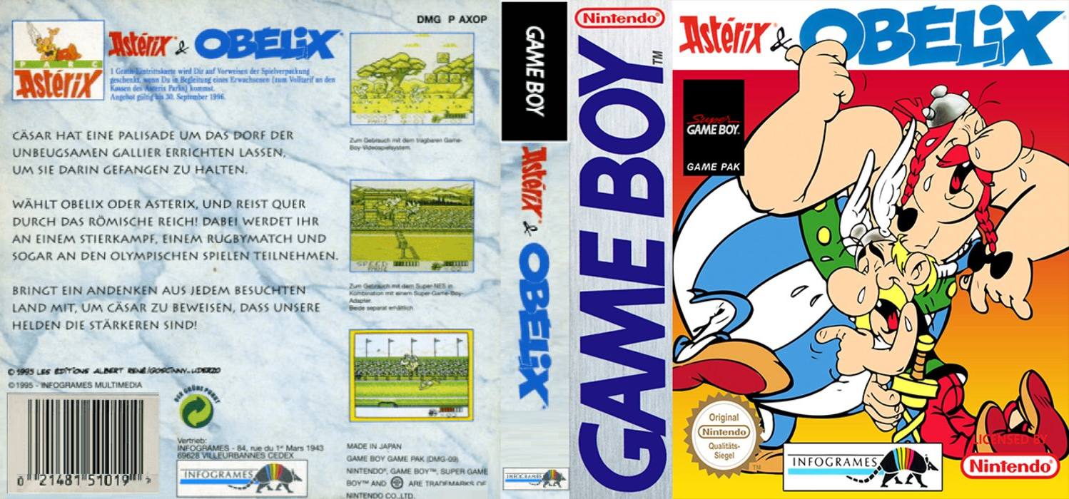 Astérix And Obélix — box-texture (DE)