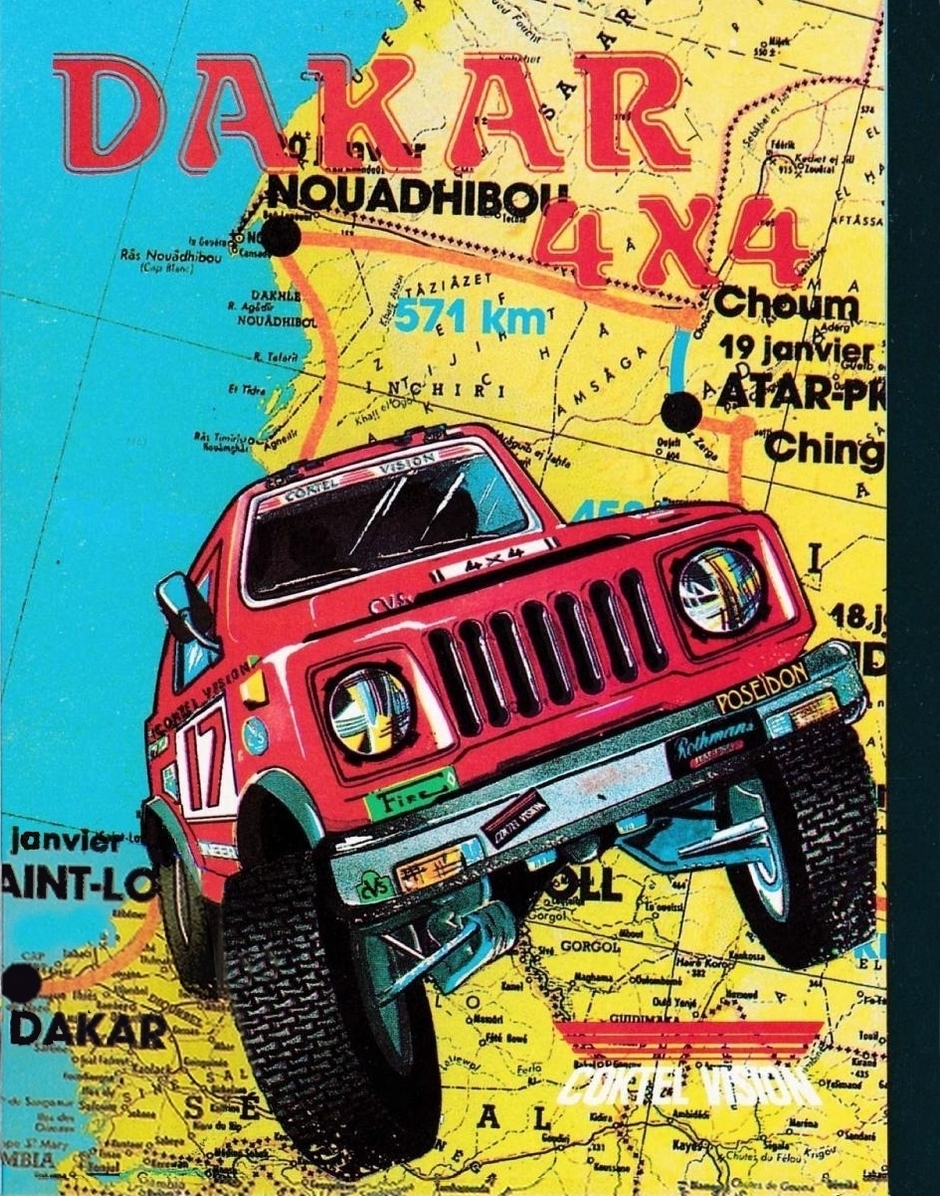 Dakar 4x4 box art