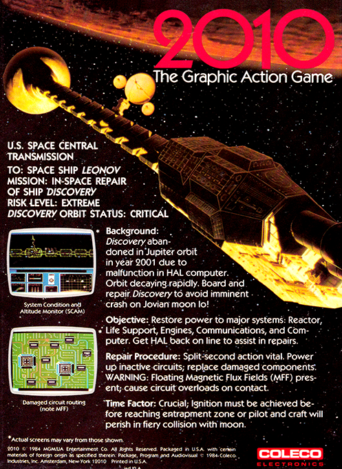 2010 - The Graphic Action Game — box-2D-back (US)