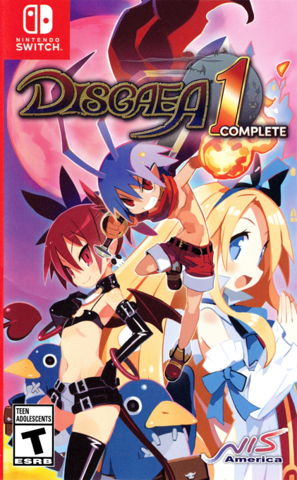 Disgaea 1 Complete box art
