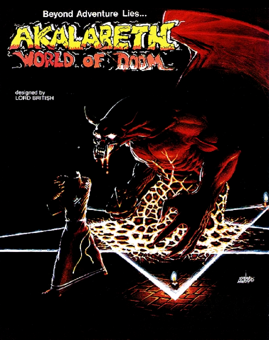 Akalabeth : World of Doom box art