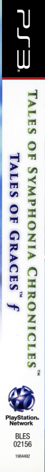 Tales of Symphonia Chronicles + Tales of Graces f — box-2D-side (EU)