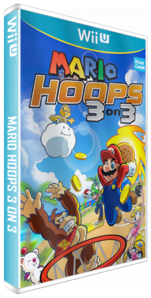 Mario Hoops 3-On-3 — box-3D (CUS)