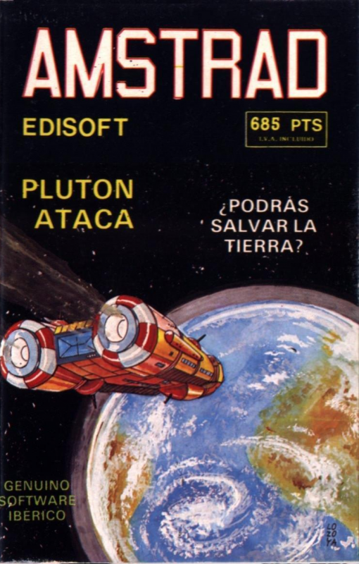 Pluton Ataca box art
