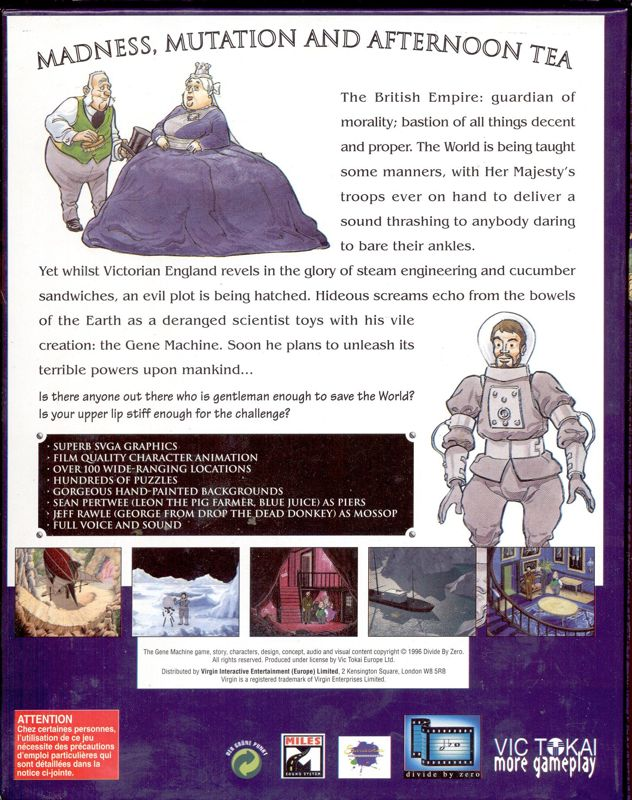 Gene Machine, The — box-2D-back (EU)