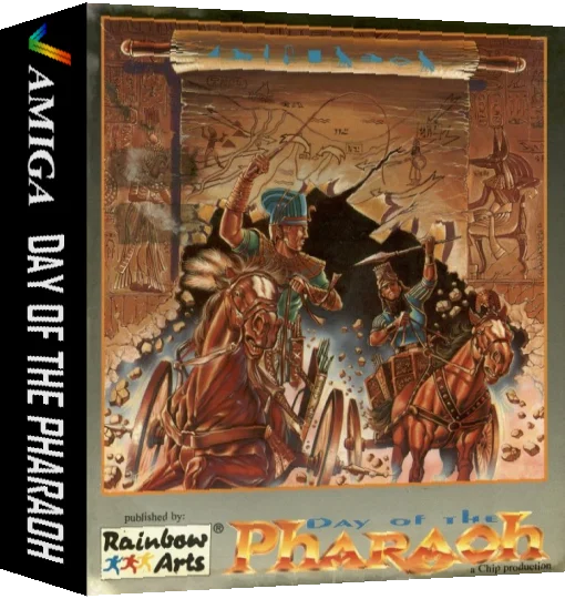 Day of the Pharaoh — box-3D (WOR)