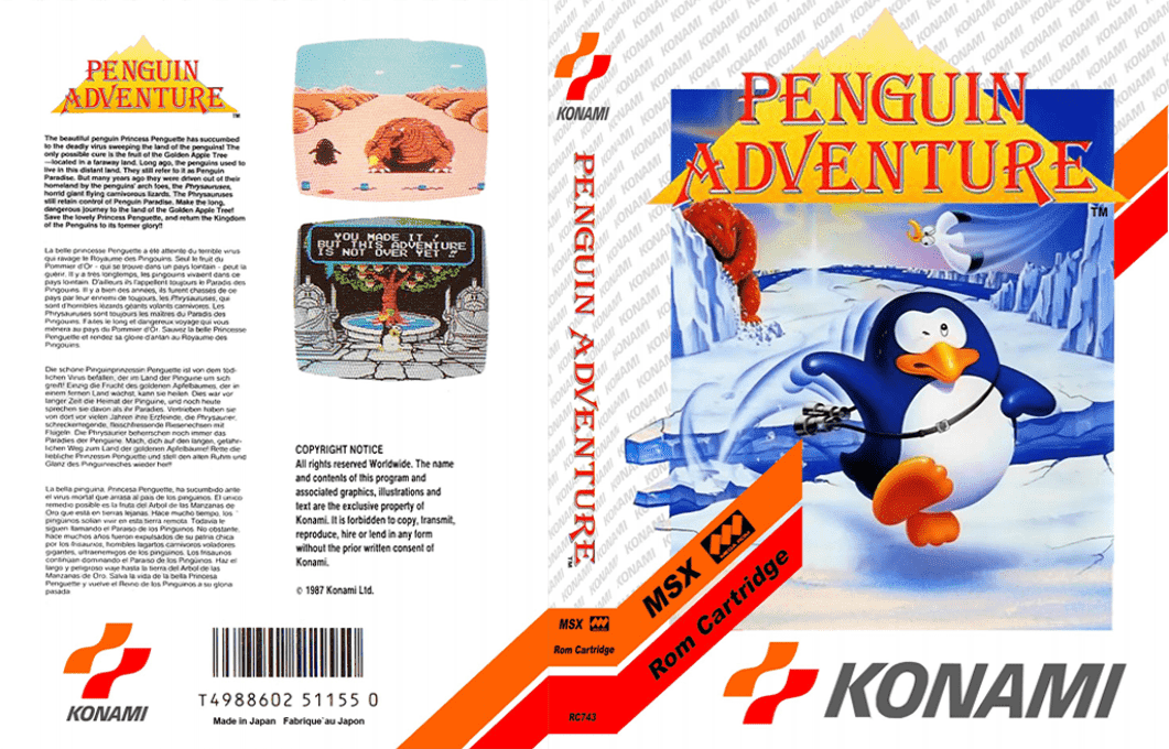 Penguin Adventure — box-texture (EU)