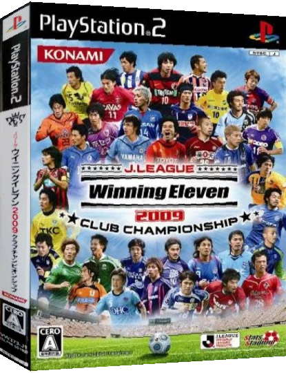 J.League Winning Eleven 2009 - Club Championship — box-3D (JP)