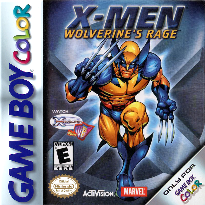 X-Men : Wolverine's Rage box art