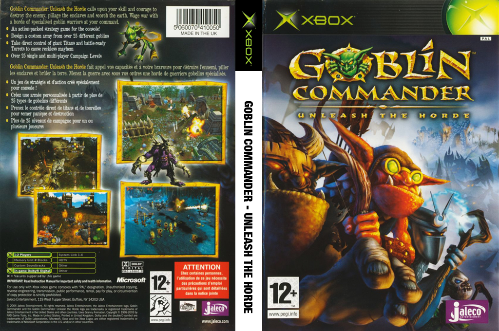 Goblin Commander - Unleash the Horde — box-texture (EU)