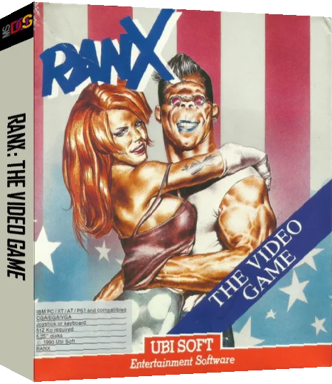 Ranx - The Video Game — box-3D (EU)