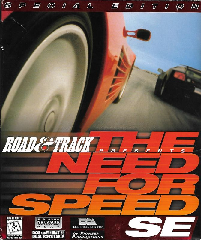 The Need for Speed: Special Edition — box-2D (US)