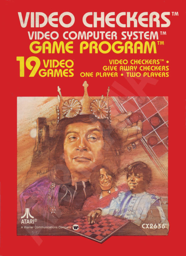 Video Checkers box art