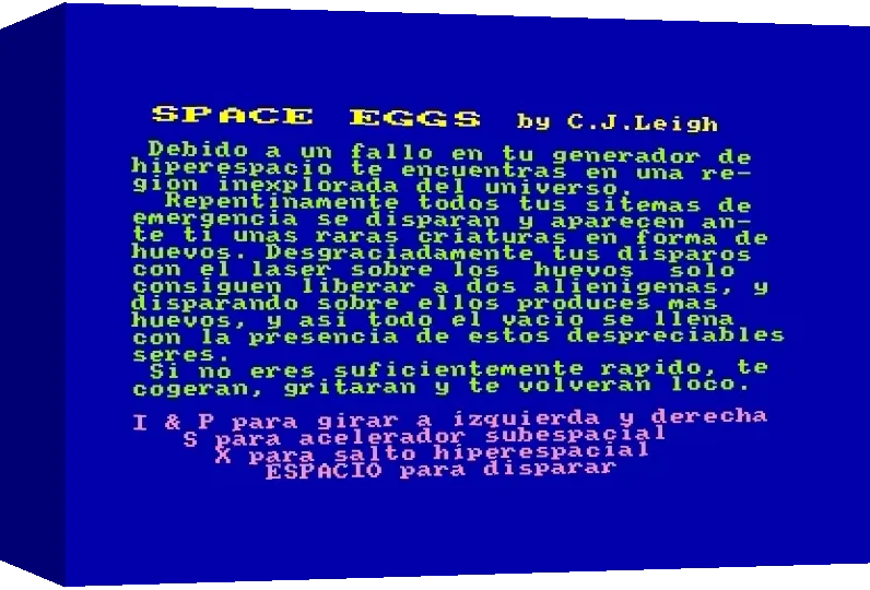 Space Eggs — box-3D (WOR)