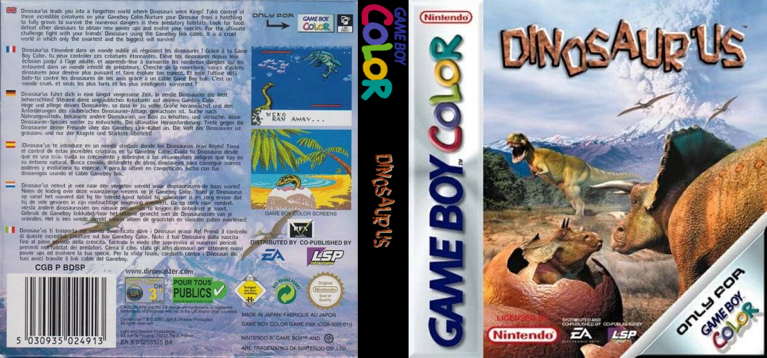 Dinosaur'us — box-texture (EU)