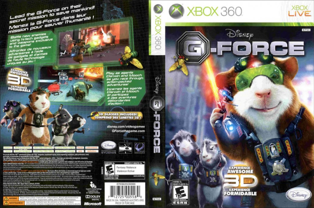 Disney G-Force — box-texture (US)