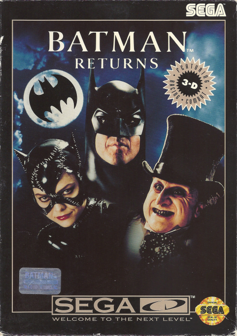 Batman Returns box art