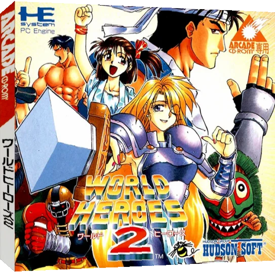 World Heroes 2 — box-3D (JP)