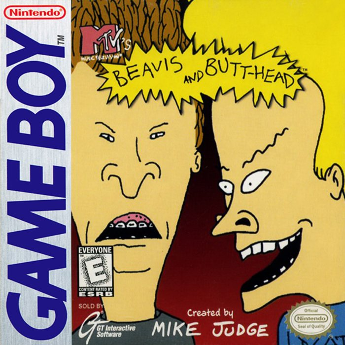 Beavis and Butt-Head box art