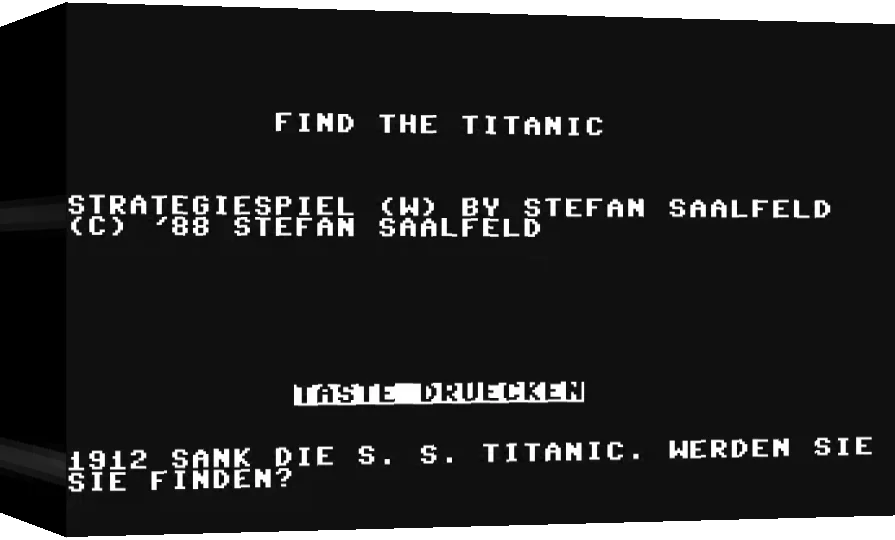 Find the Titanic — box-3D (WOR)