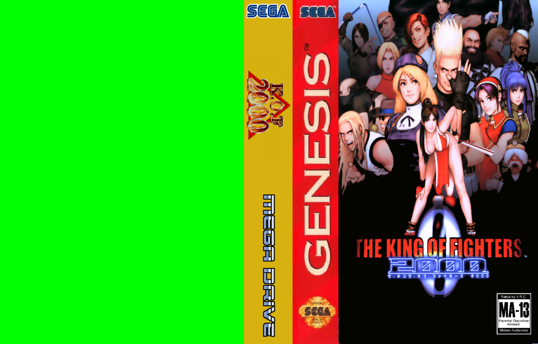 The King Of Fighters 2000 — box-texture (US)