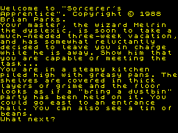 Sorcerer's Apprentice — ss (WOR)