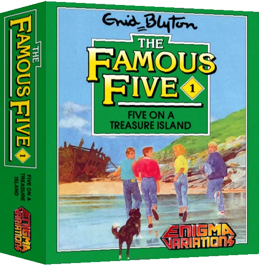 Famous Five, The - Five On A Treasure Island — box-3D (EU)