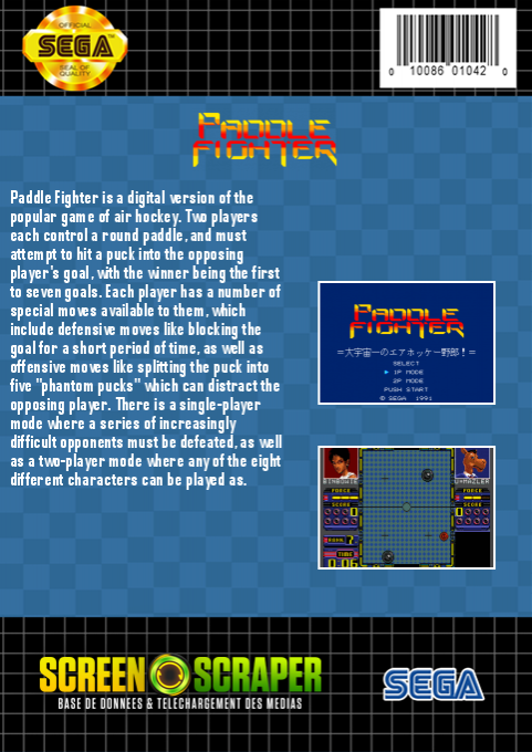 Paddle Fighter — box-2D-back (WOR)