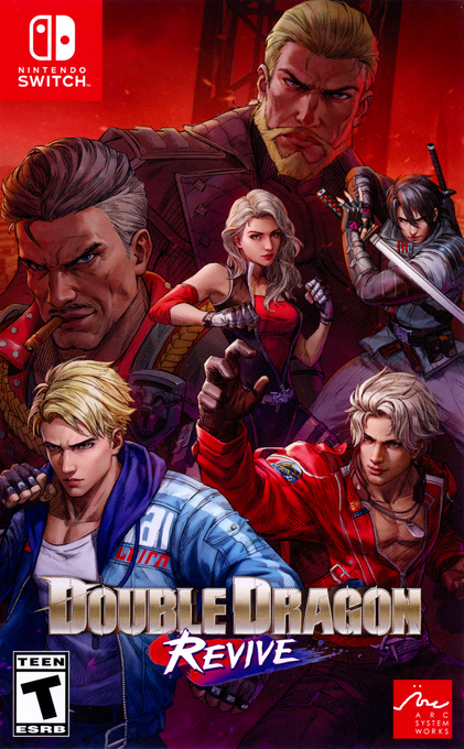 Double Dragon Revive box art