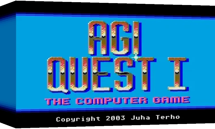 AGI Quest I - The Computer Game — box-3D (WOR)
