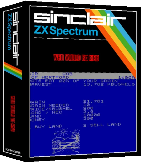 Who Would Be King — box-3D (SS)
