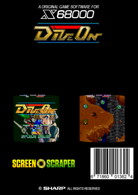 Dive On — box-2D-back (SS)