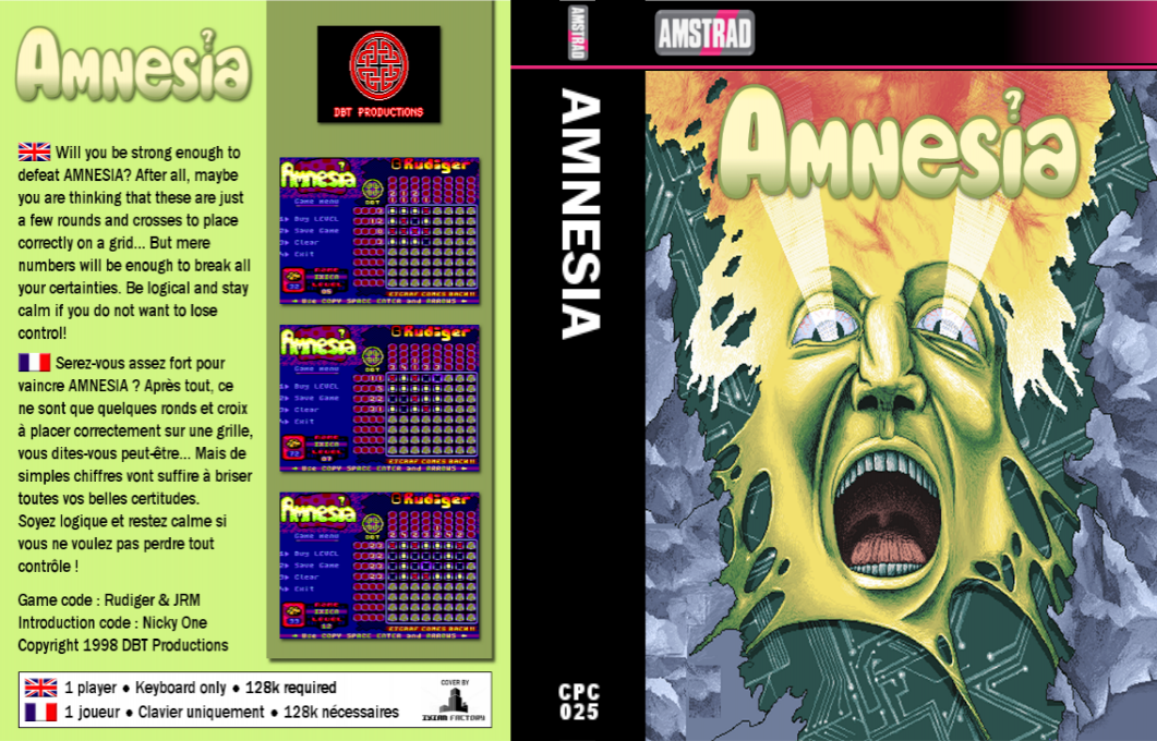 Amnesia — box-texture (EU)