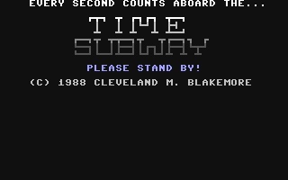Time Subway — sstitle (WOR)