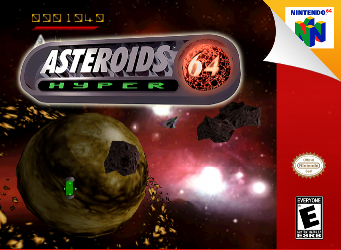 Asteroids 64 — box-2D (SS)