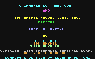 Rock'n'rhythm — sstitle (WOR)