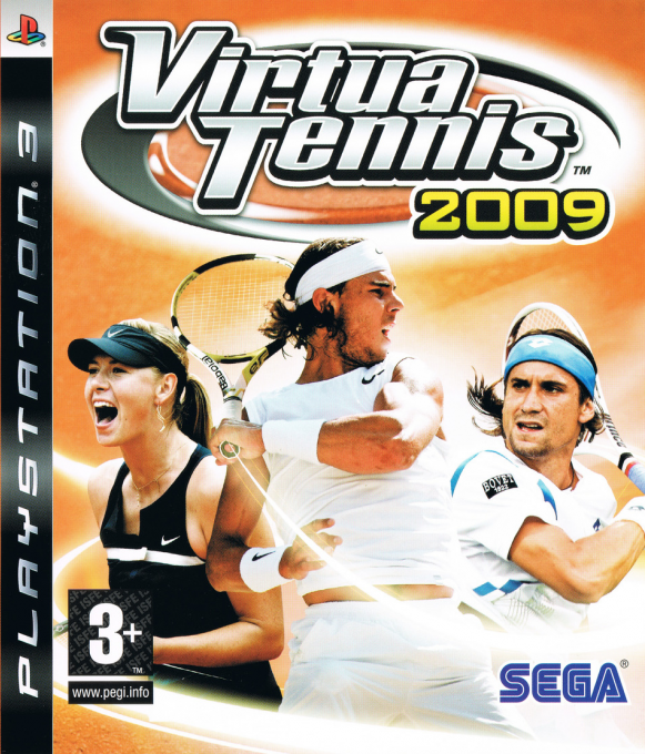 Virtua Tennis 2009 — box-2D (SP)