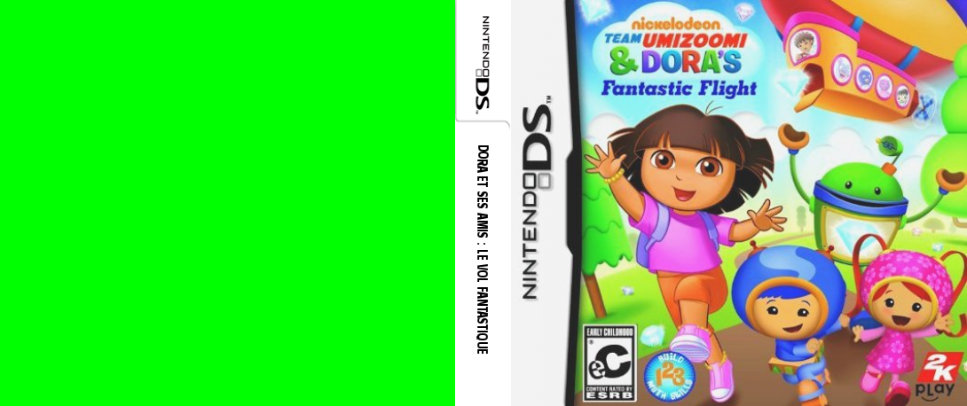 Nickelodeon Dora and Friends' - Fantastic Flight — box-texture (US)