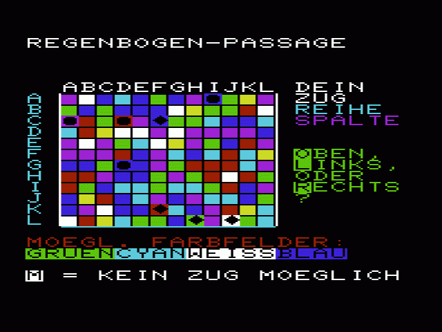 Regenbogen-passage — ss (WOR)