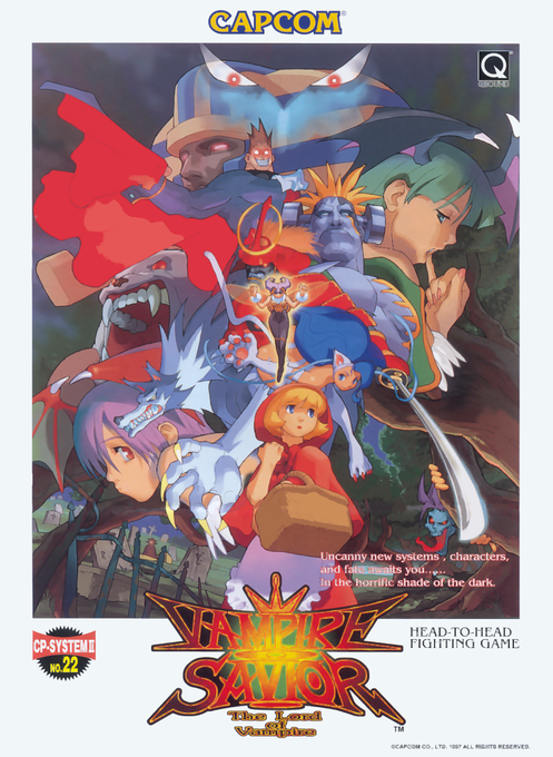 Vampire Savior: The Lord of Vampire — box-2D (EU)