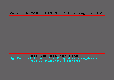 You Vicious Fish, Die — sstitle (EU)