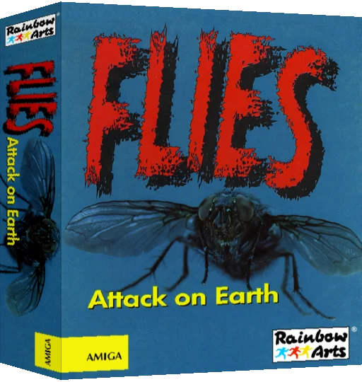 Flies - Attack on Earth — box-3D (EU)