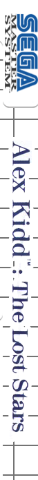Alex Kidd: The Lost Stars — box-2D-side (US)